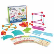 Learning Resources 海洋和几何构建组合套装 抽插式拼接玩具  直邮含税到手￥154.09