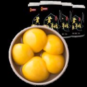 林家铺子 果汁黄桃罐头425g*4罐