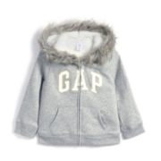 加厚保暖！Gap 盖璞 女幼童甜美舒适连帽卫衣