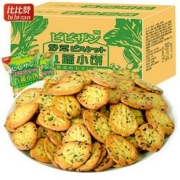 88VIP：比比赞 九蔬薄脆小饼500g