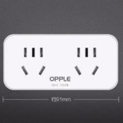 聚划算百亿补贴： OPPLE 欧普照明 电源排插 2位5孔