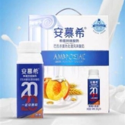 聚划算百亿补贴：伊利 安慕希酸奶 黄桃燕麦 200g*10盒*2箱