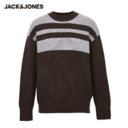 JackJones 杰克琼斯 219325506 男士羊毛混纺针织衫