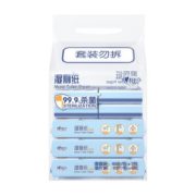 23日14点！心相印湿巾 小刘鸭定制款 湿厕纸 40抽*3包+10片/包*4袋装