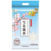 京东PLUS会员： 福临门 雪花飘香长粒香大米 5kg *3件