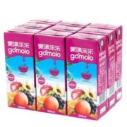 gomolo 果满乐乐 5种水果混和果汁100% 250ml*9盒 *3件
