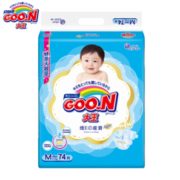 某东PLUS会员！ GOO.N 大王 维E系列 婴儿纸尿裤 M74片