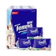 10点：Tempo 得宝 迷你印花手帕纸 4层*7张*36包