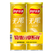 PLUS会员：乐事 限薯片原味104克*2件*3件