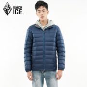 90%灰鸭绒！BLACK ICE 黑冰 T1201 男士户外羽绒服