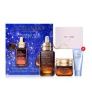 有券的上！ ESTEE LAUDER 雅诗兰黛 明星系列礼盒（ANR特润修护精华眼霜15ml+第七代小棕瓶50ml+赠卸妆乳30ml）