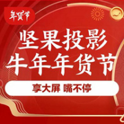 京东 坚果投影 牛年年货节 促销活动