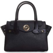Michael Kors 迈克·科尔斯 Carmen 小号皮质翻盖翅膀包手提包 30S0GNMS1L  税直邮到手￥1249.21