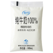 牧同 袋装纯牛奶14袋装