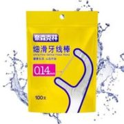 PLUS会员！ Naisen Caring 奈森克林 细滑牙线棒 100支
