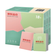 京东出众 手帕纸袖珍包 4层6片 36包