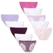 Hanes 女士纯棉内裤 10条