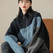 CARTELO 卡帝乐鳄鱼 C90320W36 女士羊羔绒外套