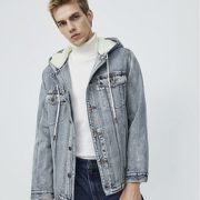 Jack Jones 杰克琼斯 220157514 男士加厚牛仔夹克