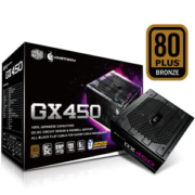25日0点： COOLERMASTER 酷冷至尊 额定450W GX450 电脑电源（85%）