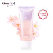 百亿补贴：one leaf 一叶子 樱花亮颜柔珠 洁面凝晶 135g