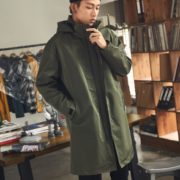 限地区！Tonlion 唐狮 623310054422 男士风衣