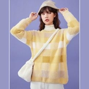 10日10点：LED'IN 乐町 CWEEA4C18B3 女士针织套衫