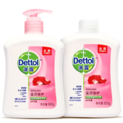 聚划算百亿补贴：Dettol 滴露 滋润倍护洗手液 500g+瓶装补充装500g