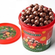 卜珂 零点 麦丽素黑巧克力 桶装520g