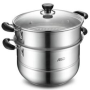 ASD 爱仕达 QVL1526 不锈钢蒸锅 26cm