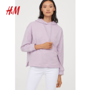 H&M 0795739 女士加绒连帽卫衣