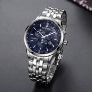 Citizen 西铁城 AT2140-55L 男士三眼计时光动能腕表 直邮含税到手新低￥1177.91
