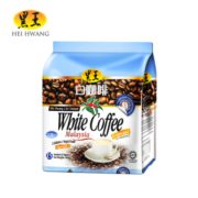 马来西亚原装进口！Hei Hwang 黑王 速溶咖啡粉内含糖包 525g