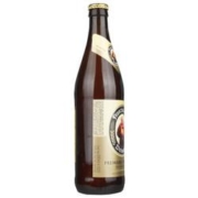 范佳乐（原教士）大棕瓶 德国小麦白啤酒 450ml*12瓶 *3件 赠 黑啤酒 450ml*12瓶