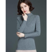 恒源祥 19GE802 女士半高领毛衣