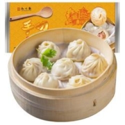 知味观 虾仁三鲜小笼包 500g *5件