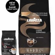 prime会员！意大利进口 LAVAZZA 乐维萨 意式浓缩咖啡豆 1kg  到手约￥104