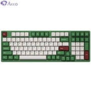 AKKO 3098DS红豆抹茶98键机械键盘 粉轴
