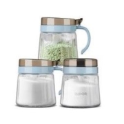 SUPOR 苏泊尔 调料玻璃罐套装 420ml*3个