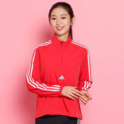 百亿补贴：Adidas 阿迪达斯 女子 防风立领 套头衫 FL2358