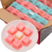 阿尔卑斯  乳酪布丁果冻  箱装500g约28个