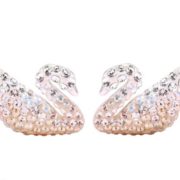 SWAROVSKI 施华洛世奇 5215037 渐变色天鹅耳钉