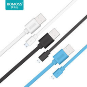 ROMOSS 罗马仕 安卓Micro USB面条数据线 3A快充 1米