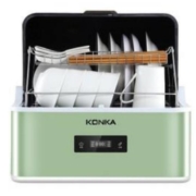 聚划算百亿补贴：KONKA 康佳 WQP4-T01X 台式洗碗机4套