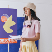 聚划算百亿补贴：Skechers斯凯奇 X站酷设计师熊 短袖T恤