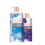 京东PLUS会员： LUX 力士 精油香氛沐浴露套装（ 闪亮冰肤1kg+幽莲魅肤350g） *5件