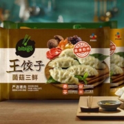 京东PLUS会员： bibigo 必品阁 韩式王饺子 490g*4（白菜菌菇玉米泡菜）+煎饺 250g