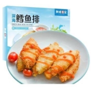 鲜佰客 深海鳕鱼排 10枚*5盒 1650g