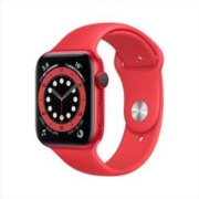 百亿补贴： Apple 苹果 Watch Series 6 智能手表 GPS款 44mm 红色运动表带