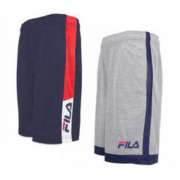 FILA 斐乐 新款青少年学生经典五分裤两件套大童款运动裤儿童中短裤 *2件